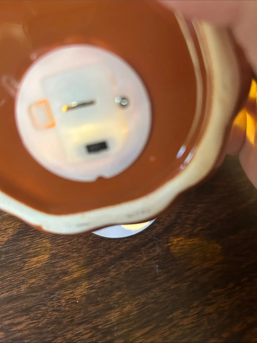 Hobby Lobby Ceramic Pumpkin Lanterns in Orange, Cream and Brown